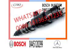 China Diesel Fuel Injector A4700700087 0445120299 For Mercedes - Benz Actros MP4 supplier