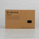 Custom Natural Kraft Paper Electronics Packaging Box Black Printing