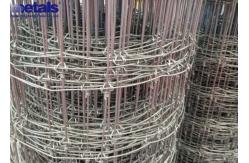 China Galvanized Steel Cattle Fence Wire Mesh Fixed Knot For Farm OEM supplier