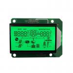 Lcd Genyu Monochrome Cob Design TN/HTN/STN/FSTN Display Modules 7 Segment Lcd Board 76*58 mm Display Size and Green LEDs for sale