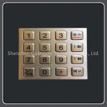 Micro Metal Numeric Keypad Dustproof For Self Service Inquiry Machine for sale