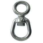 High Polished Stainless Steel Chain Swivel G401 850lbs To 45200lbs for sale