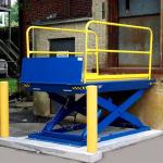 2000kg Hydraulic Lift Loading Dock Stationary Hydraulic Scissor Dock Lift for sale
