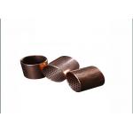 Sintered Bronze Sleeve Bearing , Graphite Plugged Bushings Good Elongation Rate for sale