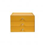 Steel Drawer Box Storage Desktop Sundry Case For A4 File