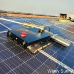 Solar Panel Cleaning Technology Solution Crawler Style Remote Control Cleaning Robot for sale