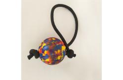China Portable Rope EVA Floating Dog Ball Toy Bite Resistant Training Frisbee supplier