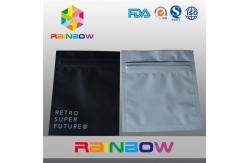 China Aluminum Foil Plastic Electronics Packaging Bag Three Side Seal Zipper Pouch supplier