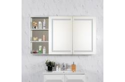 China Wall Mounted Modern LED Medicine Cabinet with Speaker and Illuminated Mirror Design supplier
