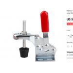 Iron 290LBS Vertical Handle Toggle Clamp Nickel Plated U Bar T Handle
