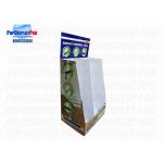 Recyclable Half Pallet Corrugated Retail Shipper Display For Cleaning Moppers for sale