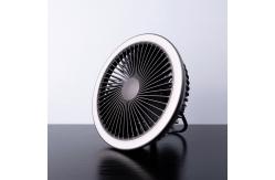 China 4 Wind Mode Rechargeable Camping Fan DC 5V Push Button Control supplier