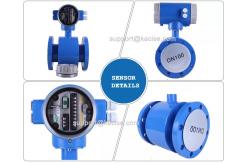 China RS485 Modolbus Digital Tube Electromagnetic Flow Meter For Acid Alkali Resistant Liquid supplier
