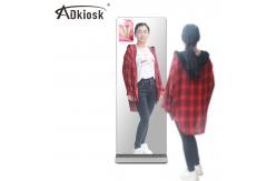 China 3D Virtual Fitting Mirror Self Service Kiosk PAL NTSC Floor Standing supplier