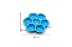 China Easy Release Silicone Ice Cube Tray supplier