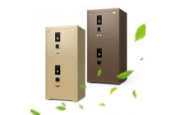 China Solid Steel Fingerprint Commercial Safe Box Bank Grade Biometric H1280mm supplier