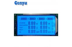 China Custom LCD Segment Display Module HT1621 TN Positive Blue Backlight For Charger supplier