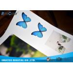 Inkjet Print Fabric Polyester Canvas Rolls With Blank White Matte Coated Surface
