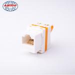 ABS RJ45 Keystone Jack AS-KEY-D9E Phosphor Bronze Needle Customize Color for sale
