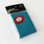 WS Color Card Sleeves Blue Strong Welds Matte Textured Surface Handling SGS for sale