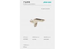 China 5*8mm Rectangle Zinc Alloy Shelf Holders, Furniture Hardware For Rta Furniture supplier