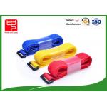 35mm Width 250mm Length Hook And Loop Luggage Straps for sale