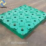 Heavy duty shipping transport warehouse Plastic pallet for 19.8L 16pcs buckets for sale