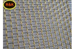 China Industrial Flat 316 Galvanized Steel Wire Mesh For Mining supplier