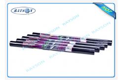 China Disposable Polypropylene Garden Black Weed Control Fabric 3% UV Protection supplier