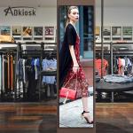 4k AC100V Seamless LCD Advertising Display 55 Inch Aluminum Bracket for sale