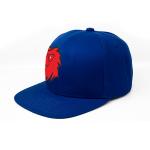 Blank Flat Brim Sports Cap Custom Color Design Snapback Hat For Adult Kid for sale