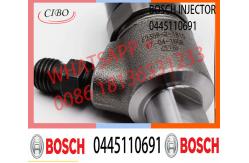 China 100% New Common Rail Injector Diesel Fuel Injector 0445110690 0445110691 supplier
