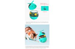 China Turntable Cat Treat Feeder Toy Multifunction Automatic Laser Light For Cats supplier