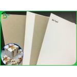 Printable 1.0 mm to 4.0 mm White-gray Cardboard For Rigid Boxes Making for sale