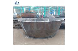 China 7000mm Diameter Steel Large Plate Cone, Conical Tank Head supplier