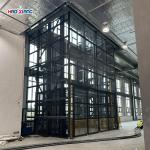 Guide Rail Lift Platform Guide Rail Freight Elevator For Warehouse Logistics Customizable for sale