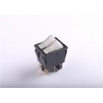 Anti Tip Dual Rocker Switch 16A AC250V DC125V Boat Shaped Long Electrical Life for sale