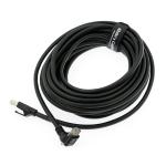 Alvin's Cables CAT6a GigE Vision Cable 10m Shielded Screw Lock Up Angle RJ45 for sale