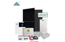 China Stackable Off Grid Solar System Universial In Hybrid Mode 48Vdc supplier