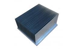 China Clear anodized  Aluminum Extrusion Heatsink For Aluminum Radiator supplier