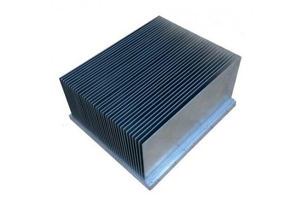 Clear anodized  Aluminum Extrusion Heatsink For Aluminum Radiator