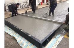 China Prefabricated Concrete Weighbridge Truck Axle Scales With Reinforced Interior Structure supplier