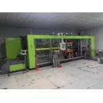 Full Automatic Plastic Three Stations Blister Thermoforming Machine For Egg Tray for sale
