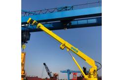 China Vessel Loading Electro 0.2T Telescopic 20M Marine Cranes supplier