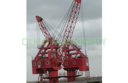 China Stationary Port 25t 20m Fixed Lattice Boom Marine Cranes supplier