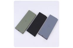 China Foldable Leather Fast Charging Mouse Pad , Ultralight Keyboard Mat For Desk supplier