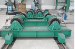 China Bolt Adjustable Tank Turning Rolls With Manual Bogie , VFD Control supplier