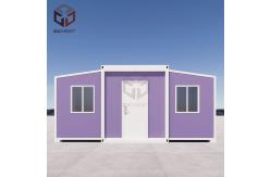 China Insulated Expandable Prefab Homes 10FT Container House supplier