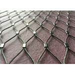 Diamond Flexible Architectural Cable Mesh Animal Enclosures Good Performance for sale