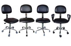 China Modern Adjustable Height ESD Lab Chair For Office Relaxing supplier